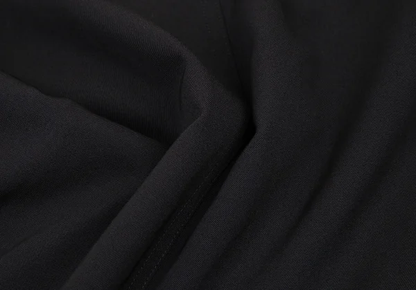 ワイズY's ウールギャバラップミニスカート 黒2 K-105546_010