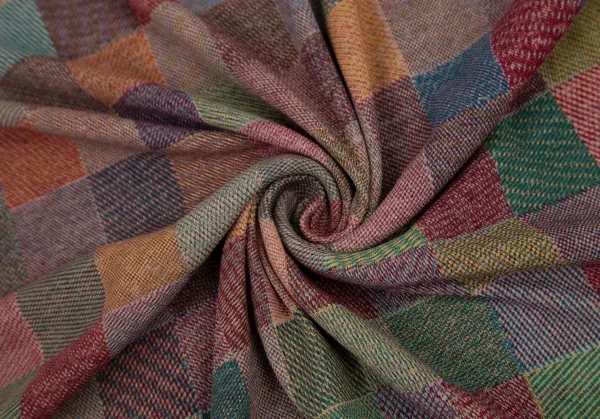 ヨーガンレールJURGEN LEHL ブロックチェックハイネックTシャツ マルチM K-105570_009