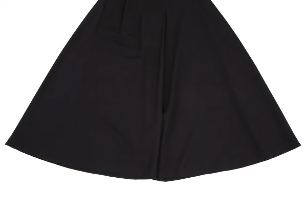 イッセイミヤケペルマネンテISSEY MIYAKE PERMANENTE ウールギャバタックデザインスカート 黒L K-105585_007