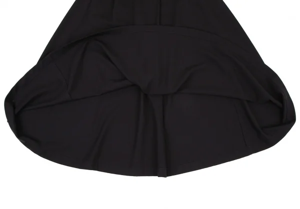 イッセイミヤケペルマネンテISSEY MIYAKE PERMANENTE ウールギャバタックデザインスカート 黒L K-105585_008