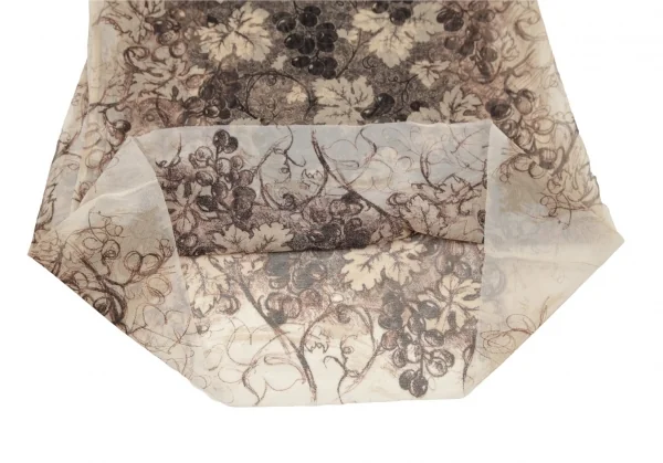 ジャンポールゴルチエJean Paul GAULTIER ボタニカルプリントパワーネットロングスリーブカットソー オフベージュ40 K-105602_008