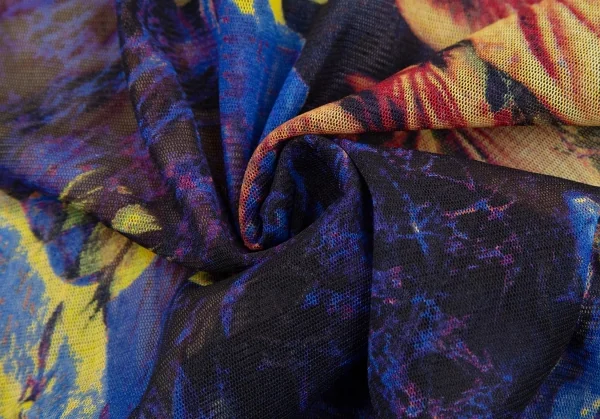 ジャンポールゴルチエJean Paul GAULTIER エンジェルプリントパワーネット半袖Tシャツ 青黄40 K-105609_013
