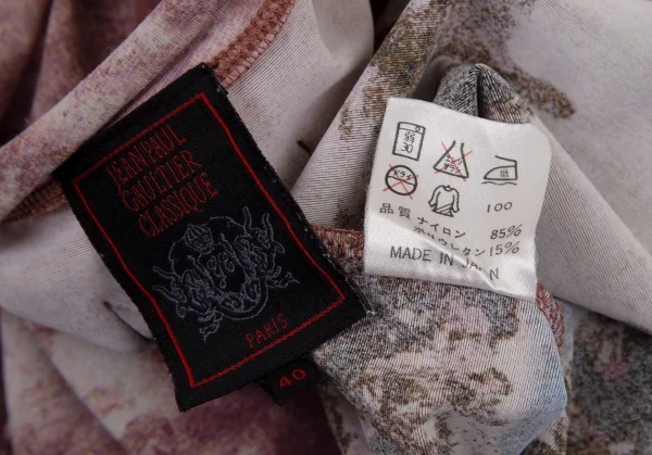 Jean-Paul GAULTIER CLASSIQUE Stretched Long Sleeve Top K-105614_013