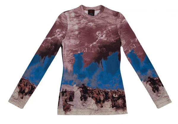Jean-Paul GAULTIER CLASSIQUE Stretched Long Sleeve Top K-105614_002