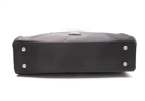 Jean Paul GAULTIER Metal Logo plate Tote Bag K-105639_010