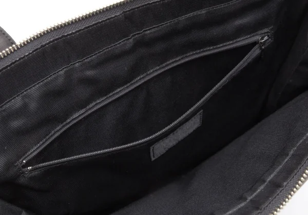 Jean Paul GAULTIER Metal Logo plate Tote Bag K-105639_015