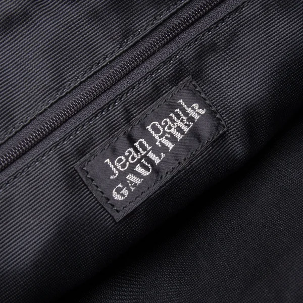 Jean Paul GAULTIER Metal Logo plate Tote Bag K-105639_016