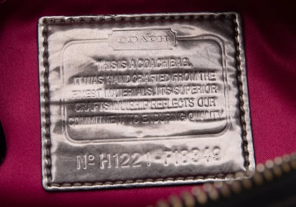 コーチCOACH シグネチャー2WAYショルダーバッグ 黒 K-105640_019