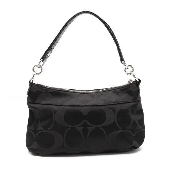 コーチCOACH シグネチャー2WAYショルダーバッグ 黒 K-105640_004