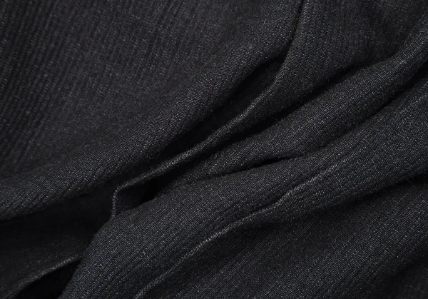 イッセイミヤケ メンISSEY MIYAKE MEN リブ織りツータックパンツ チャコール2 K-105689_012