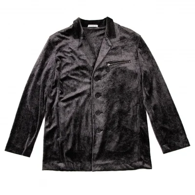 イッセイミヤケ メンISSEY MIYAKE MEN ベロアリブジャケット