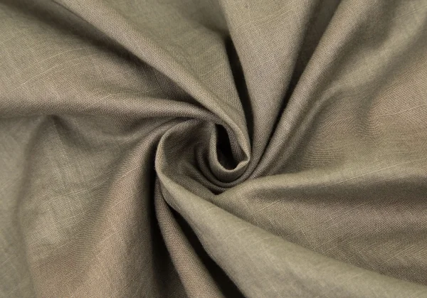 ギャルリーヴィーGALERIE VIE コットンウエスト断ち切りラップスカート カーキ1 K-105701_015