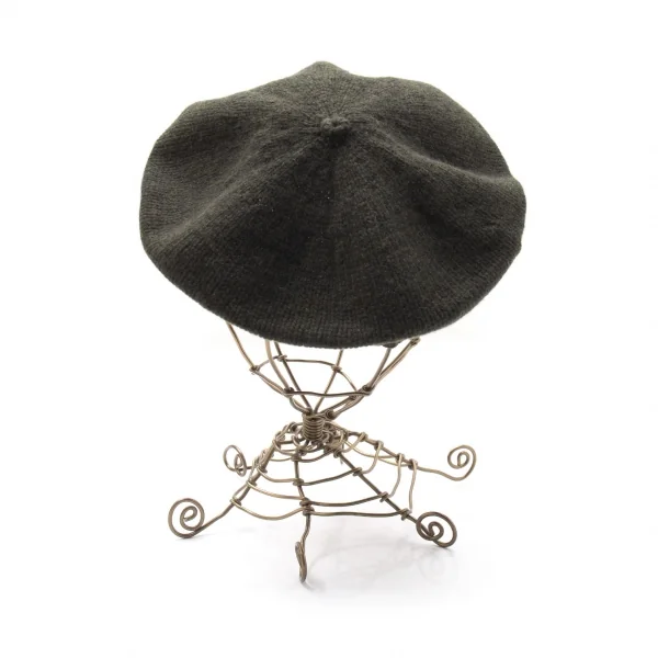 ラルフローレンRalph Lauren ウールカシミヤニットベレー 深緑 K-105712_003