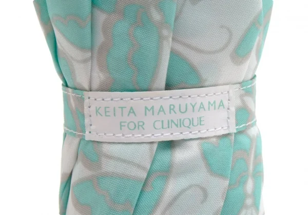 新品!ケイタマルヤマKEITA MARUYAMA×クリニークCLINIQUE 晴雨兼用折りたたみ傘 ミントグリーン K-105713_006