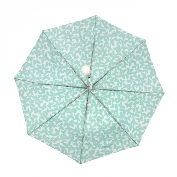 新品!ケイタマルヤマKEITA MARUYAMA×クリニークCLINIQUE 晴雨兼用折りたたみ傘 ミントグリーン K-105713_008