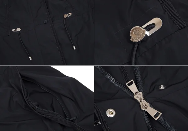 モンクレールMONCLER アンテミスANTHEMIS ダブルジップフーテッドコート 紺2 K-105723_012