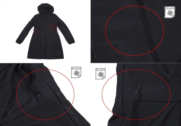 モンクレールMONCLER アンテミスANTHEMIS ダブルジップフーテッドコート 紺2 K-105723_016