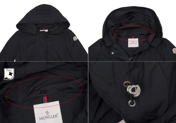 モンクレールMONCLER アンテミスANTHEMIS ダブルジップフーテッドコート 紺2 K-105723_003