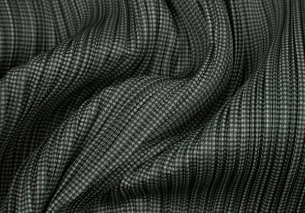 プリーツプリーズPLEATS PLEASE プリーツパピートゥースプリントロングシャツ 緑4 K-105755_014