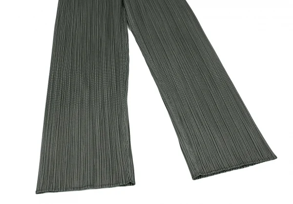 プリーツプリーズPLEATS PLEASE プリーツパピートゥースプリントセットアップ 緑4・3 K-105757_015
