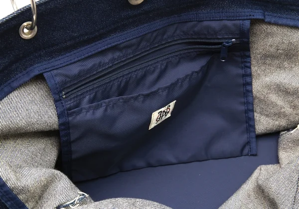 ジャンポールゴルチエJPG 日の丸パッチデニムトートバッグ インディゴ K-105769_016