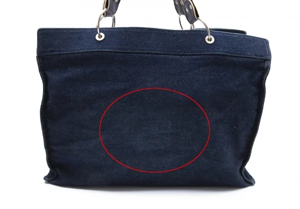 ジャンポールゴルチエJPG 日の丸パッチデニムトートバッグ インディゴ K-105769_007