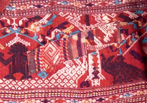 コムデギャルソン オムプリュスCOMME des GARCONS HOMME PLUS エスニックプリントテーラードジャケット 赤他M K-105781_004