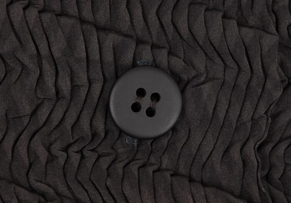 イッセイミヤケISSEY MIYAKE シワプリーツグラフィック切替シャツ 黒