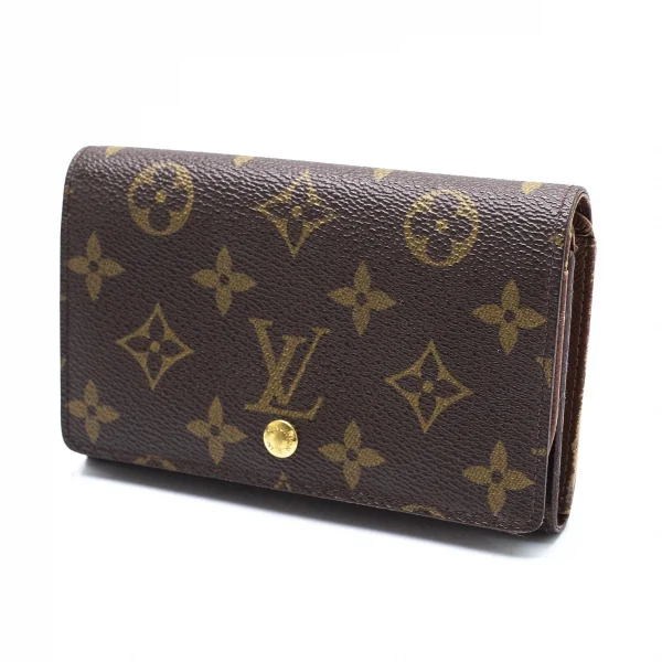 ルイヴィトン モノグラム三つ折り財布 ルイヴィトンLouis Vuitton モノグラム三つ折りウォレット 財布