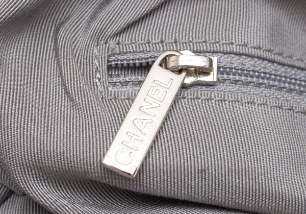 シャネルCHANEL ココマークキルティングレザー切替ハンドバッグ F ピンク K-105834_017