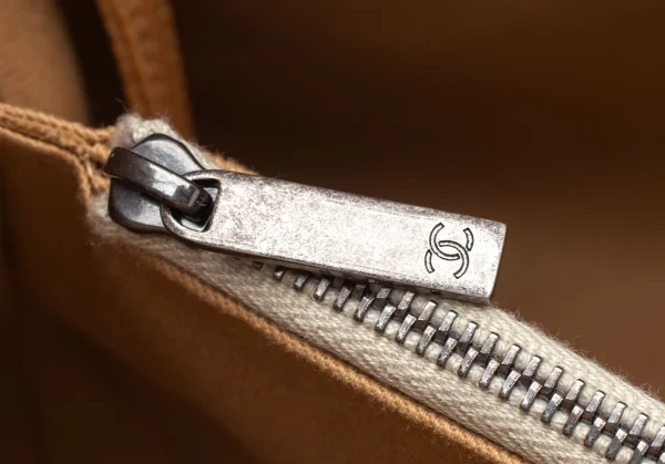 シャネルCHANEL キャビアスキンチェーンバッグ F ベージュ K-105835_013