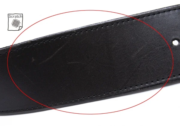 ワイズY's レザーパイピングメルトンウールショルダーバッグ 緑 K-105863_007