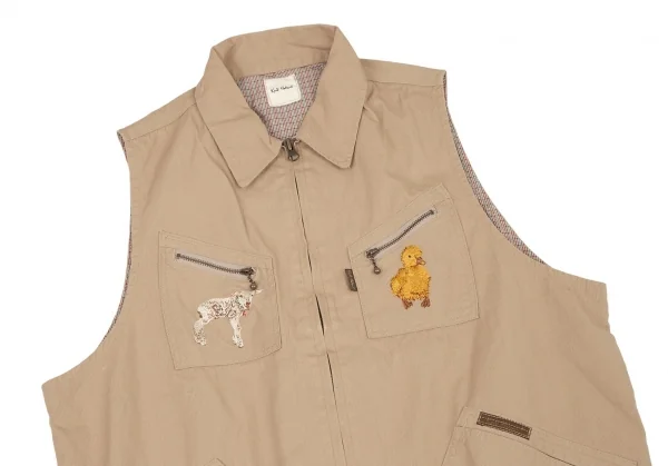 Karl Helmut Embroidery Full Zip Vest K-105868_002