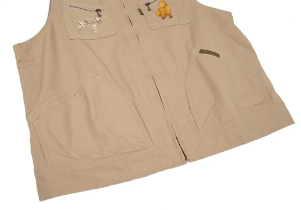 Karl Helmut Embroidery Full Zip Vest K-105868_007