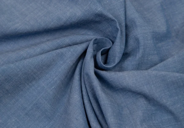 カールヘルムKarl Helmut フラッグパッチプルオーバーシャンブレーシャツ 青M K-105872_013