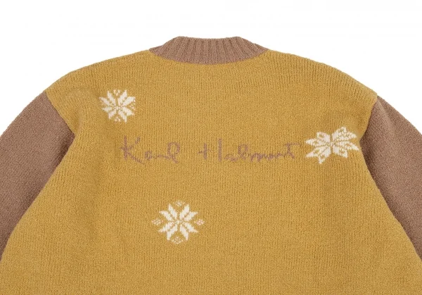 カールヘルムKarl Helmut スキーベアニットセーター マスタードM位 K-105883_010