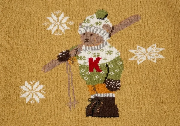 カールヘルムKarl Helmut スキーベアニットセーター マスタードM位 K-105883_003