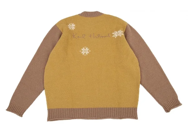 カールヘルムKarl Helmut スキーベアニットセーター マスタードM位 K-105883_009