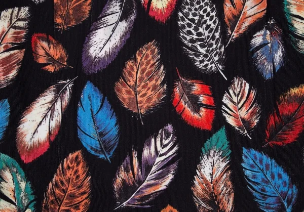 Paul Smith LONDON Feather Printed Corduroy Long Sleeve Shirt K-105894_013