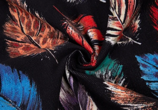 Paul Smith LONDON Feather Printed Corduroy Long Sleeve Shirt K-105894_014