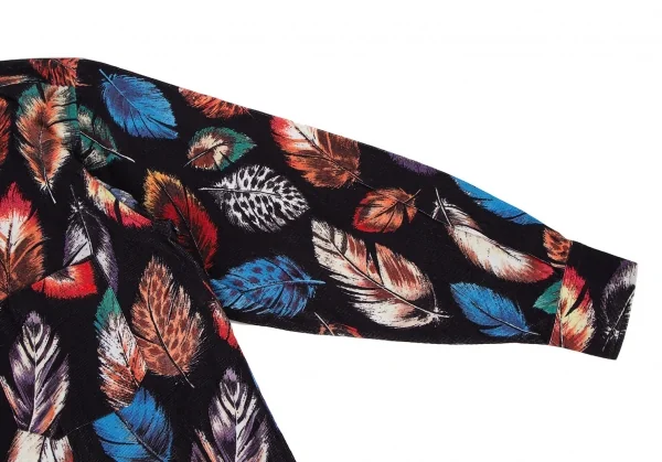 Paul Smith LONDON Feather Printed Corduroy Long Sleeve Shirt K-105894_004