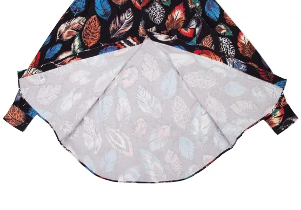 Paul Smith LONDON Feather Printed Corduroy Long Sleeve Shirt K-105894_009