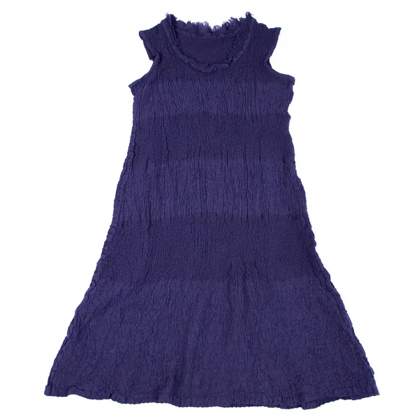 ISSEY MIYAKE me Cauliflower Striped Dress K-105902_002