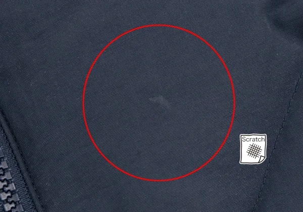 パパスPapas コットンナイロン裏チェックダウンベスト 紺48M K-105945_008