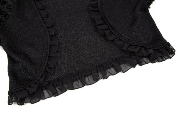 DOLLY GIRL BY ANNA SUI Frill Design Short Cardigan K-105978_011