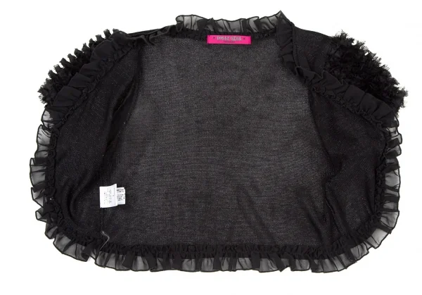 DOLLY GIRL BY ANNA SUI Frill Design Short Cardigan K-105978_013