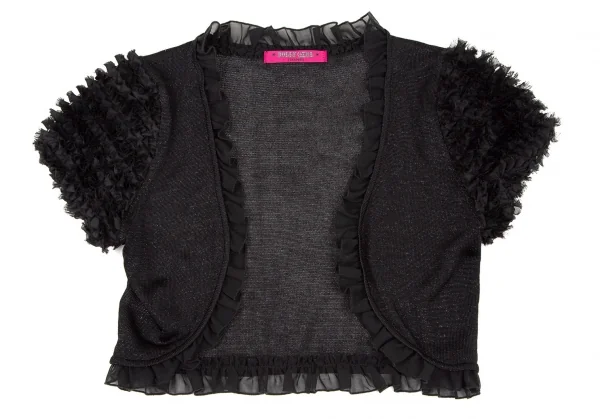 DOLLY GIRL BY ANNA SUI Frill Design Short Cardigan K-105978_002