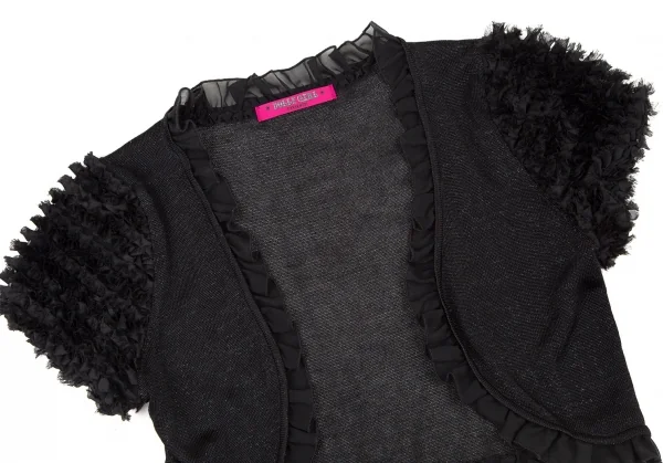 DOLLY GIRL BY ANNA SUI Frill Design Short Cardigan K-105978_003