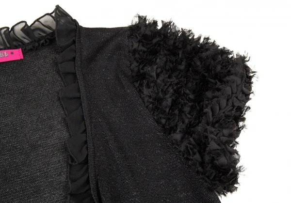 DOLLY GIRL BY ANNA SUI Frill Design Short Cardigan K-105978_008