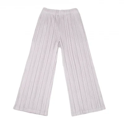 プリーツプリーズPLEATS PLEASE メロープリーツパンツ ライトグレー